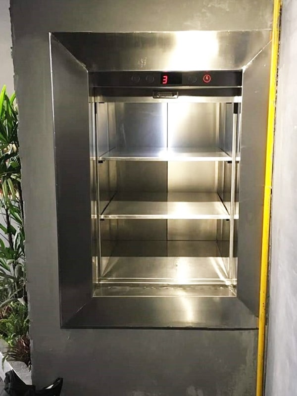 lắp đặt thang máy tải thực phẩm